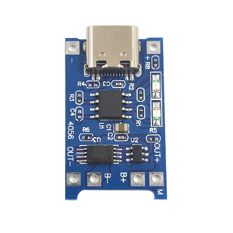 C 타입 마이크로 미니 USB 18650 리튬 배터리 충전 보드 충전기 모듈 및 보호 이중 기능 TP4056 18650, 100 개, 5V 1A