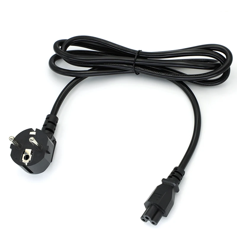 

1.5M EU Universal Laptop 3-pin Charger Plug Power Adapter Cord Cable For HP Dell Toshiba Sony ASUS Lenovo Samsung notebook