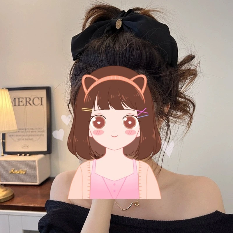 

Корейская версия High-J Sense Bow, повязка для волос с толстой кишкой, резинка для волос, женская резинка для волос, простая повязка на голову, аксессуары для волос