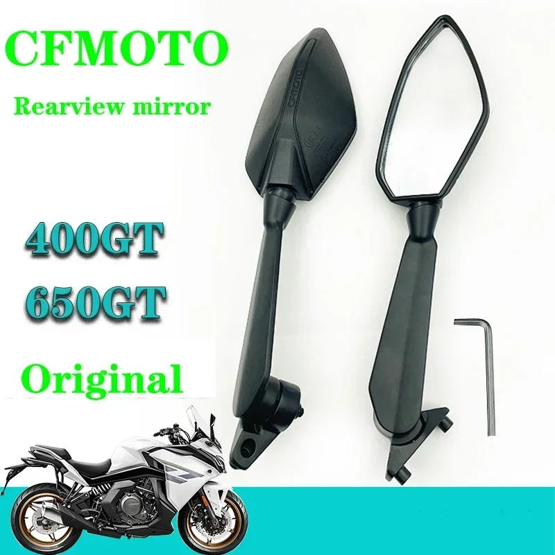 

FOR CFMOTO 400GT 650GT rearview mirror CF400J-3 reflector 650GT special original motorcycle mirrors motorcycle accessories