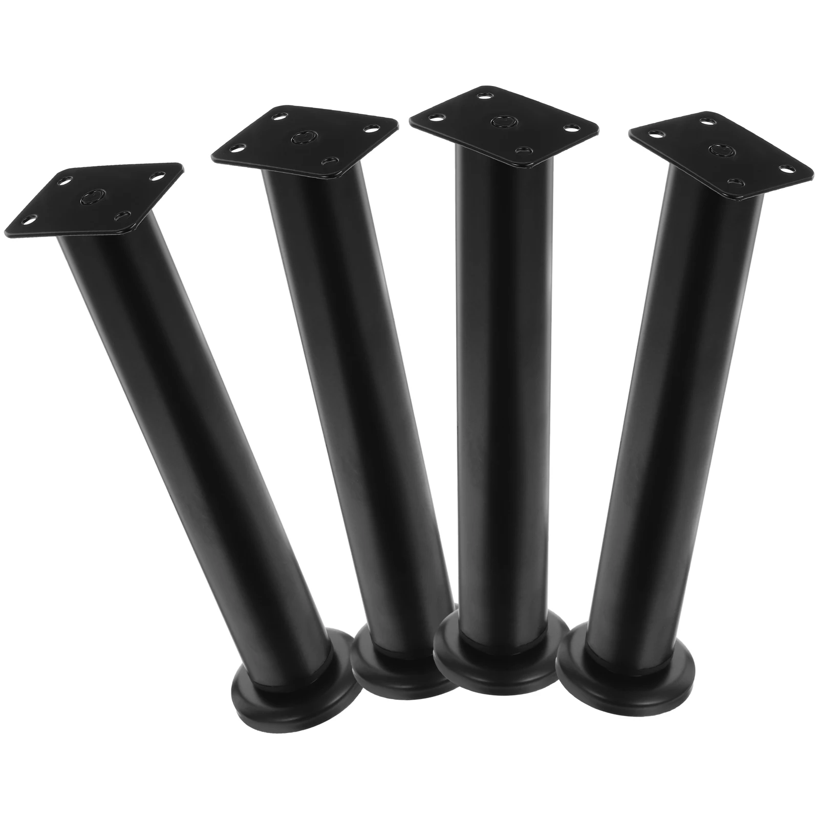4Pcs Solid Furniture Legs Adjustable Height Bed Frame Support Heavy Duty Table Leg Replacement Practical Chair Leg Extenders