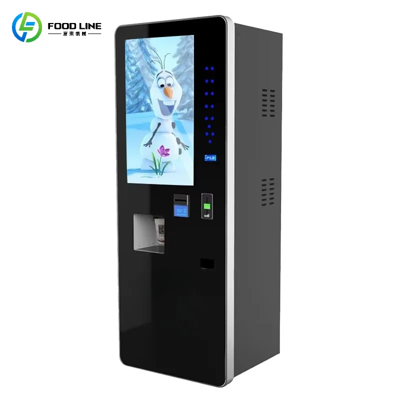 Customized Protein Shake Vending Machine Touch Screen Multi-Payment 24H Self-Service Fitness Device