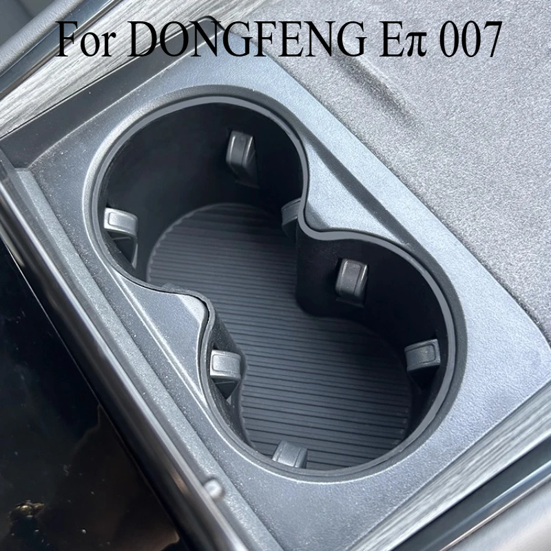 ل DONGFENG E π 007 2024 غطاء كوب الماء بطانة حماية من السيليكون مقاوم للماء سيارة الداخلية حصيرة السيارة الداخلية اكسسوارات السيارات