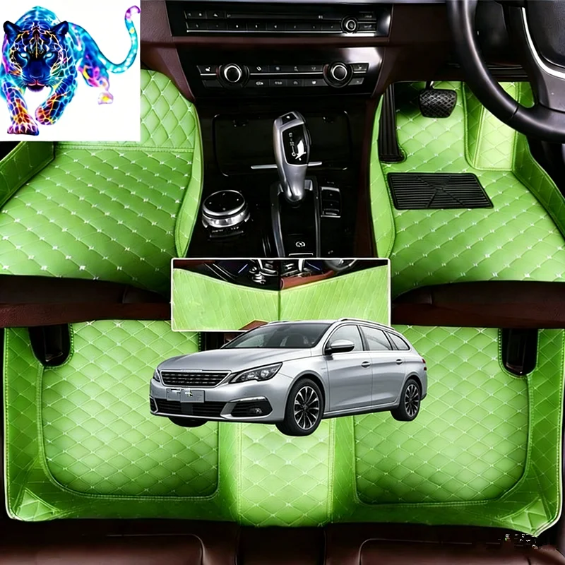 Custom Fit For Peugeot 308 SW T9 Hatchback 2009-2019 Car Floor Mats Car Accessories Carpets Covers Left /Right Hand Drive
