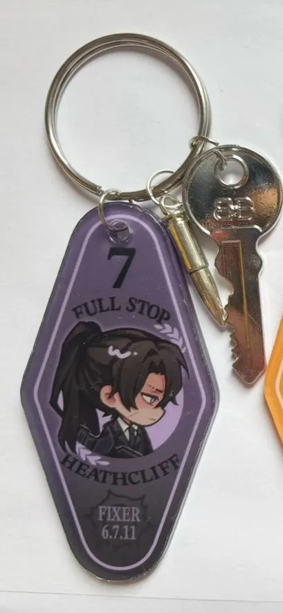 In Stock Limbus Company Limbus Company Heathcliff Acrylic Keychain Pendant