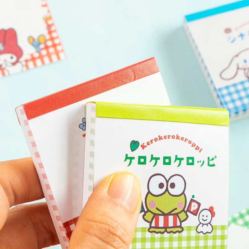 

30PCS/ лот SANRIO KITTY KEROPPI HANGYODON MEMO PAD милый POCHACCO N TIMES STATIONERY LABEL NOTEPAD закладка POST SCHOOL SUPPLIES