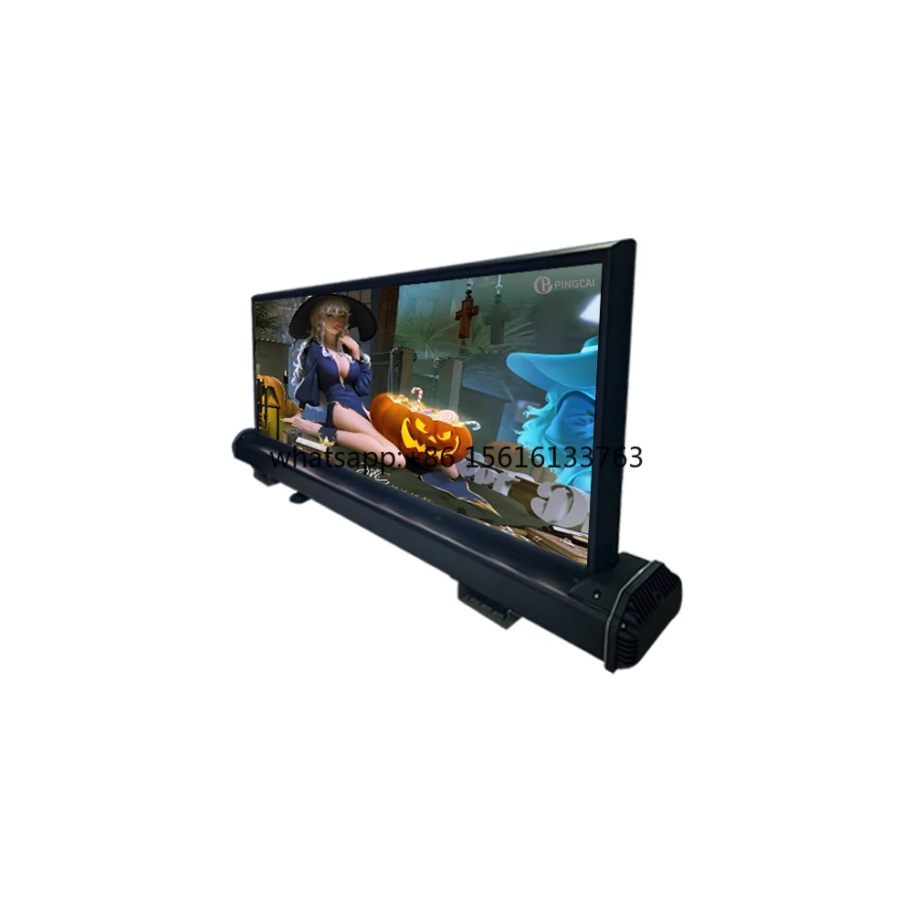 

2024 Newest 4G Wireless Waterproof Car Top Video Taxi Led Display