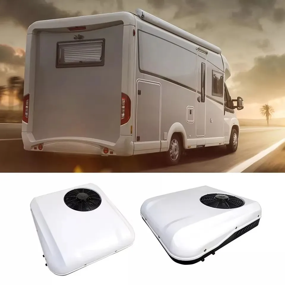 12V RV System klimatyzacji na dachu AC Kit do samochodu ciężarowego Camper przyczepy kempingowej