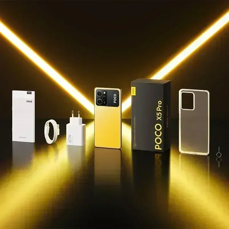 POCO X5 Pro-teléfono inteligente 5G versión Global, Smartphone con 128GB/256GB, NFC, Snapdragon 778G, pantalla DotDisplay AMOLED de flujo de 6,67