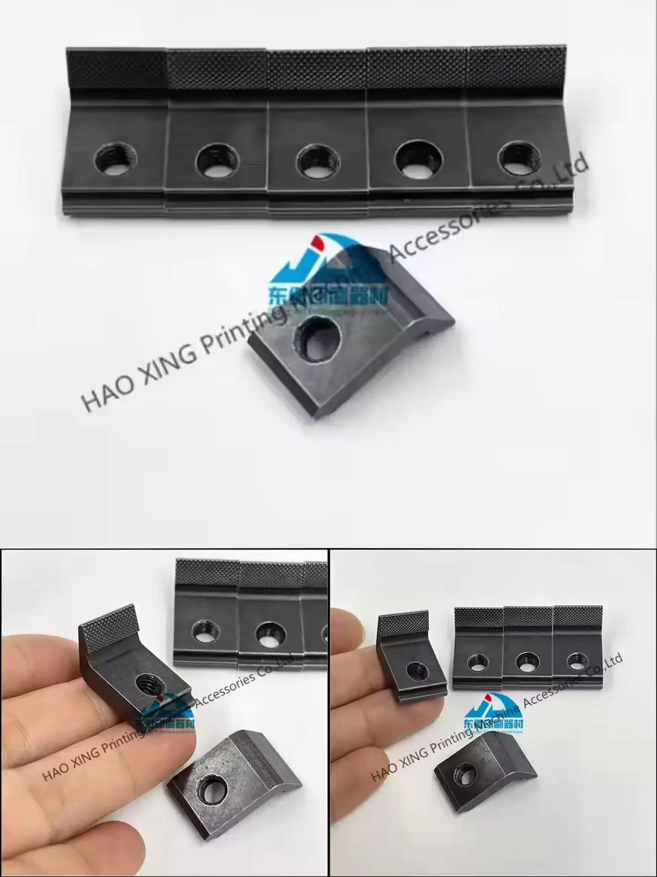 

Hot Sale 10 Pieces Gripper Tip Printing Machinery Spare Parts Gripper for Mitsubishi Offset Printing Machine Width 19mm Gripper