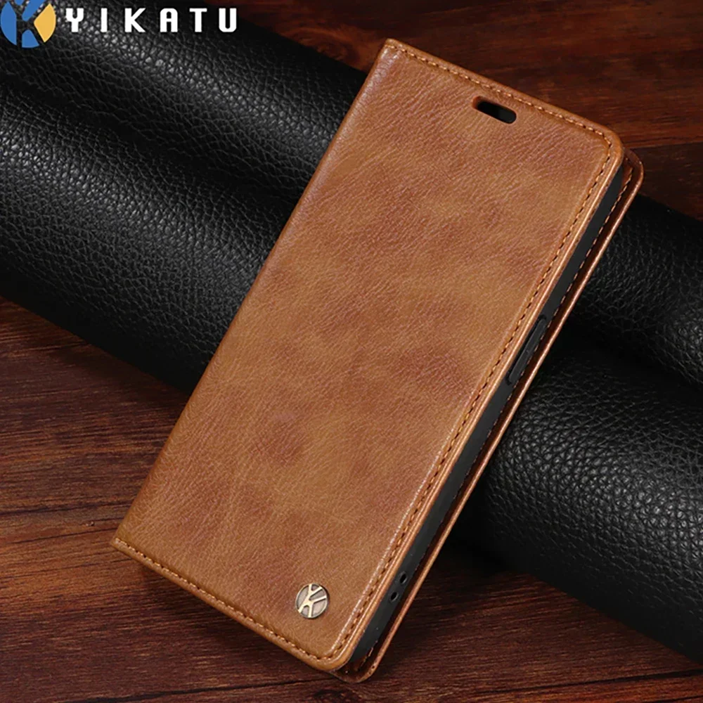 Leather Wallet Case For Samsung Galaxy A06 A16 A55 A35 A25 A15 A05 A05S A54 A34 A24 A14 A73 A53 A33 A23 A13 A04S Magnetic Cover