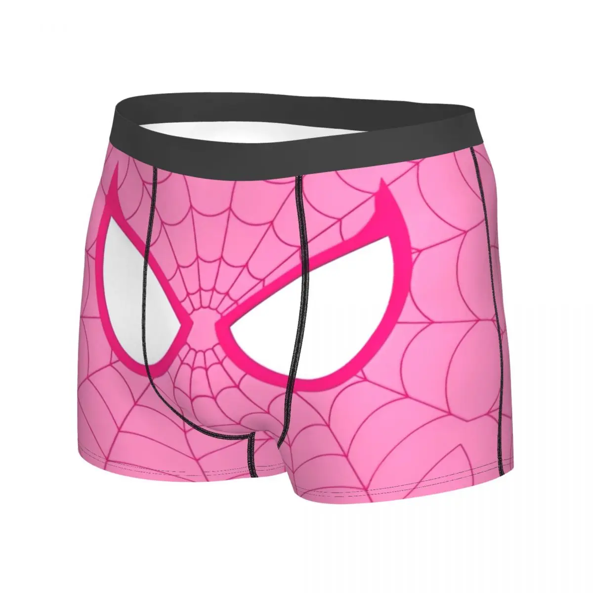 Marvel Underwear Spiderman Males Panties Printing Comfortable Boxer Shorts Trenky Boxer Brief Plus Size