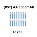 AA 3000mAh 16pcs