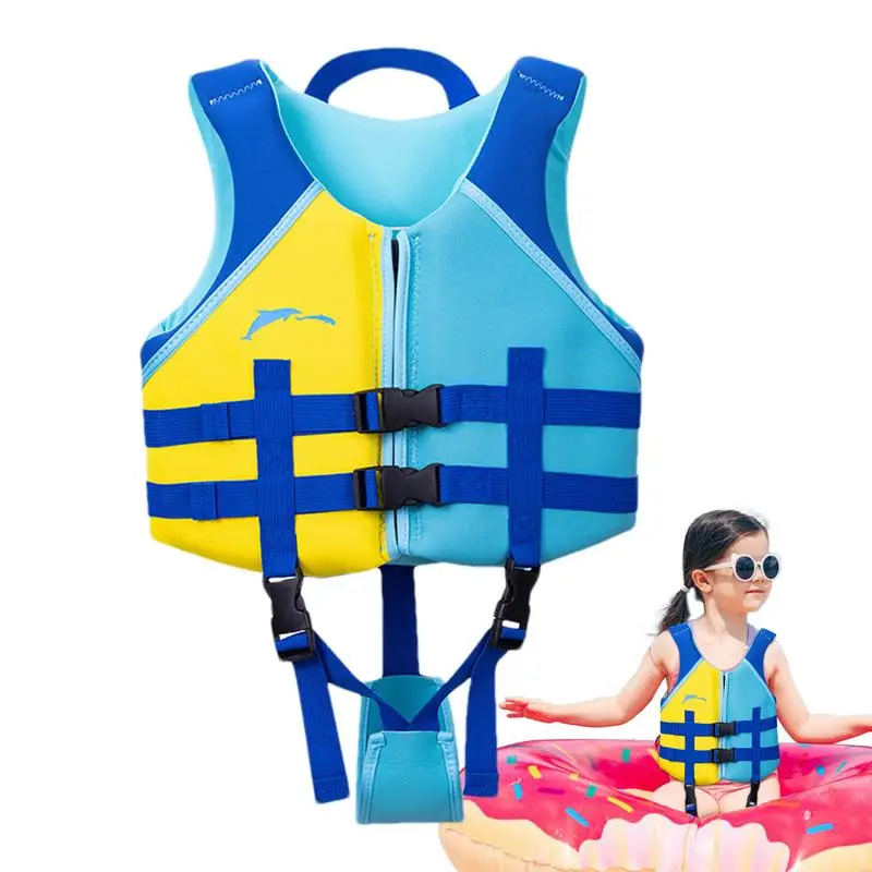 Toddler Swim Jacket Toddler Pool Swimming Jacket Swim Personal Flotation Device Swimming Pool Accessories Kid Swim Jumper For