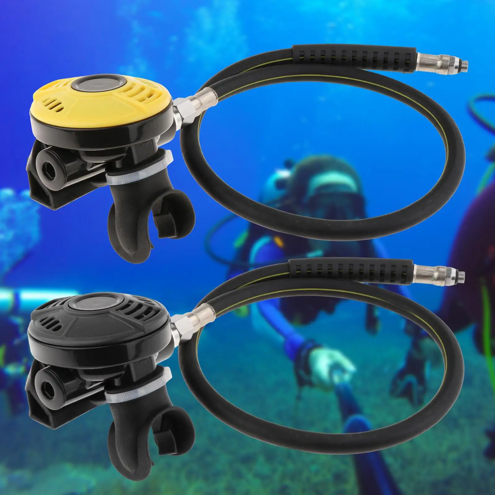 

Регулятор второй ступени для подводного плавания, портативный износостойкий 2-й сценический регулятор для дайвинга, водных видов спорта, дайвера на открытом воздухе, подводного плавания