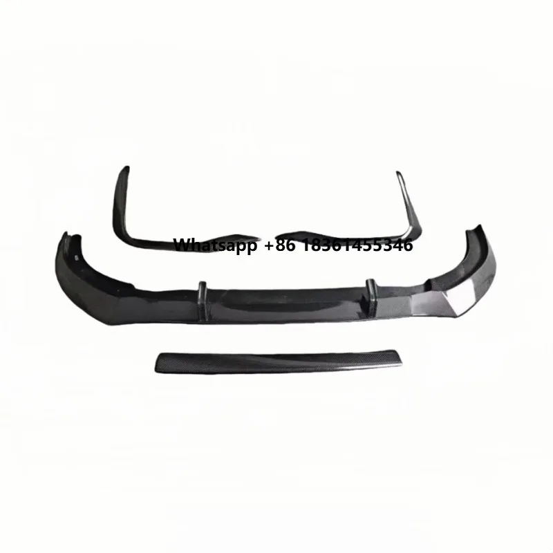 Car Front Bumper Accessory Suitable for 2021 RSQ8 Carbon Fiber Front Lip