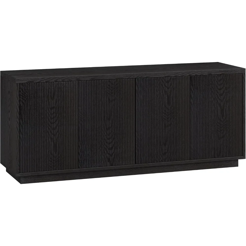 

Henn&Hart Hanson TV Stand, 57" Wide, Black