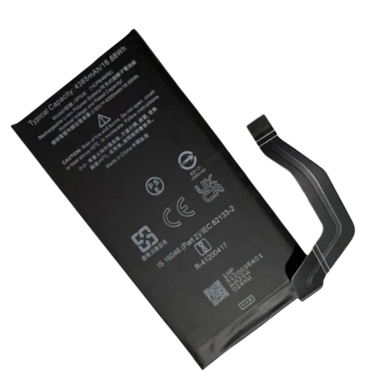 แบตเตอรี่โทรศัพท์มือถือคุณภาพสูงใหม่ 100% 3.85V 4385mAh รุ่น GP5JE สำหรับ Google Pixel 7A และ HTC Pixel 7A 5G