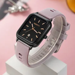 Yeniden doğuş yeni Vintage kadınlar İzle reloj mujer kadınlar için basit silikon kayış tarihi Quartz saat feminino feminino saat