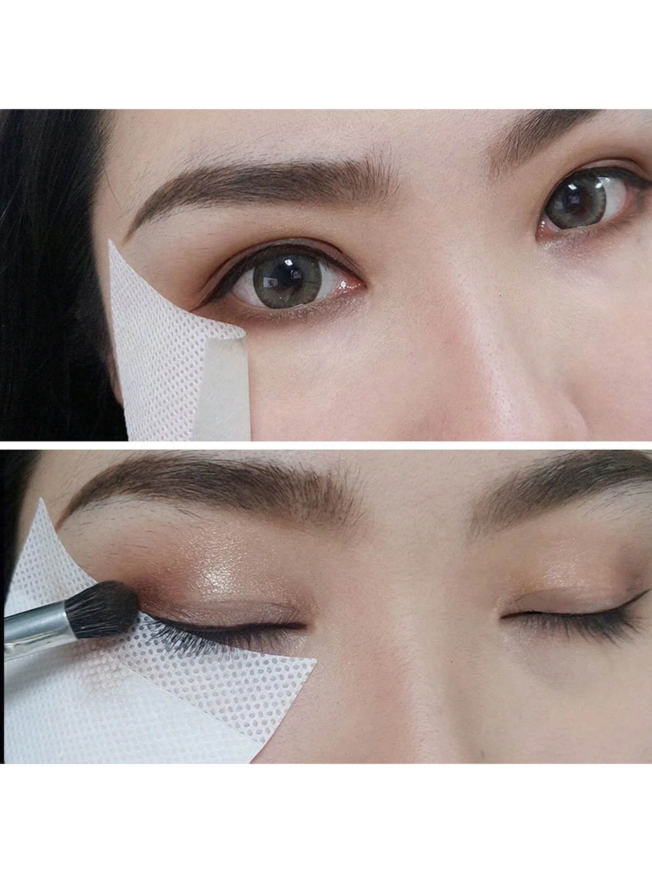 50 Stücke/100 Stücke Lidschatten Aufkleber Eyeliner Aufkleber Pfropfen Wimpern Isolation Aufkleber Vlies Isolation Auge Aufkleber Wimpern Entfernung Werkzeug