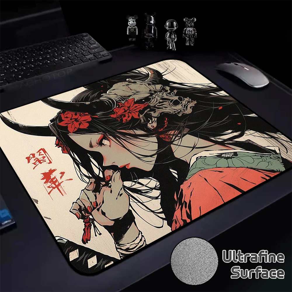 

Ultrafine Surface 400x450MM Mouse Mat Game Mask Girl Mouse Pad E-sport Mousepad Speed Desk Mat Gaming Accessories Keyboard Pads