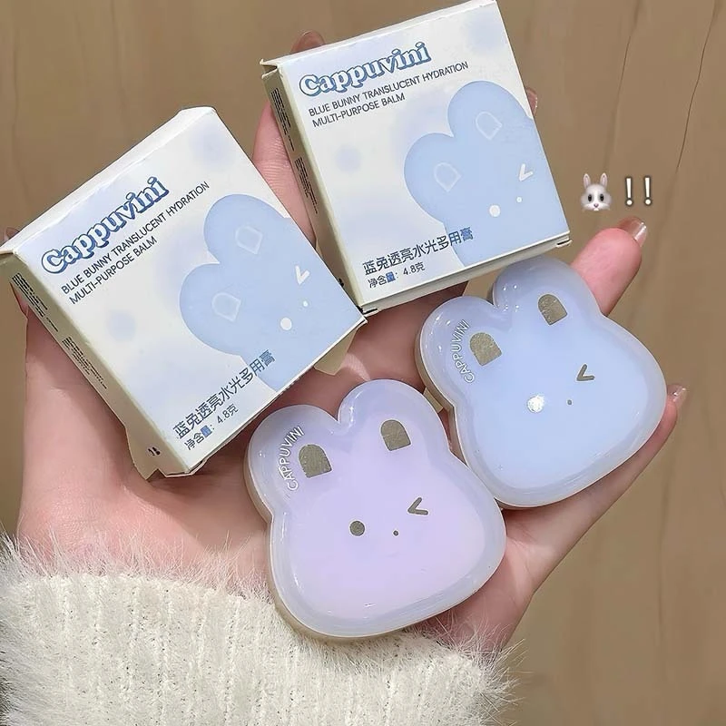 الأرنب شير Waterlight متعدد عصا ماتي المخملية أحمر الخدود بلسم 3 في 1 ماكياج لطيف للخدود الشفاه عيون المحمولة للفتيات النساء #6