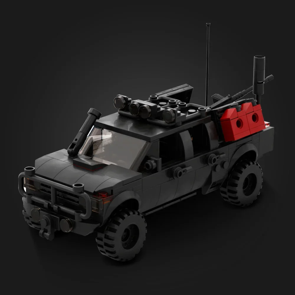 MOC Special Operations Forces Technical - Off-Road Car Bricks Military Off-Road Car Building Blocks Model Assembly Toys Kid Gift