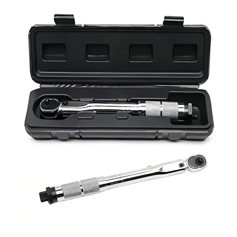 for Adjustable Torque Wrench Preset 1/4 3/8 1/2 Inch Drive Ratchet Wrench Set Precision Click Type for Automotive Repair