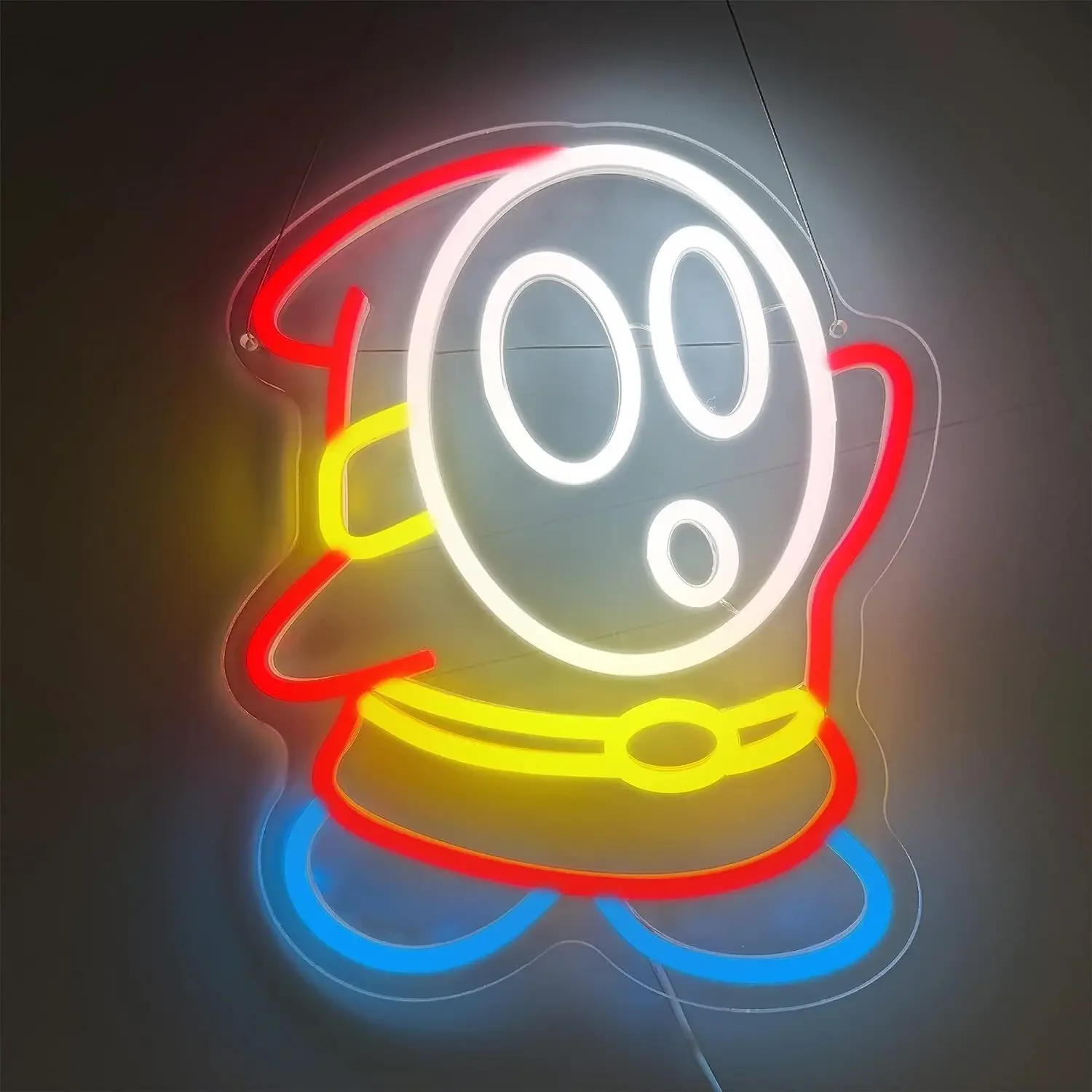 Cute LED Neon Light Sign for Wall Windows Decor USB Powered Adjustable Brightness for Home Game Room Bedroom Party Decor Gifts