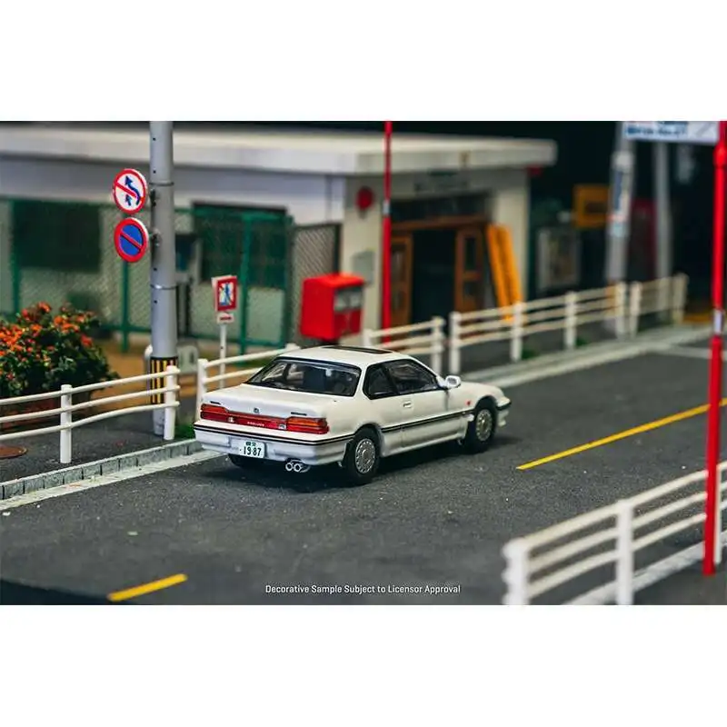 PreSale TW J Collection 1:64 Honda Prelude BA4 White Diecast Car Model Collection Toys Tarmac Works