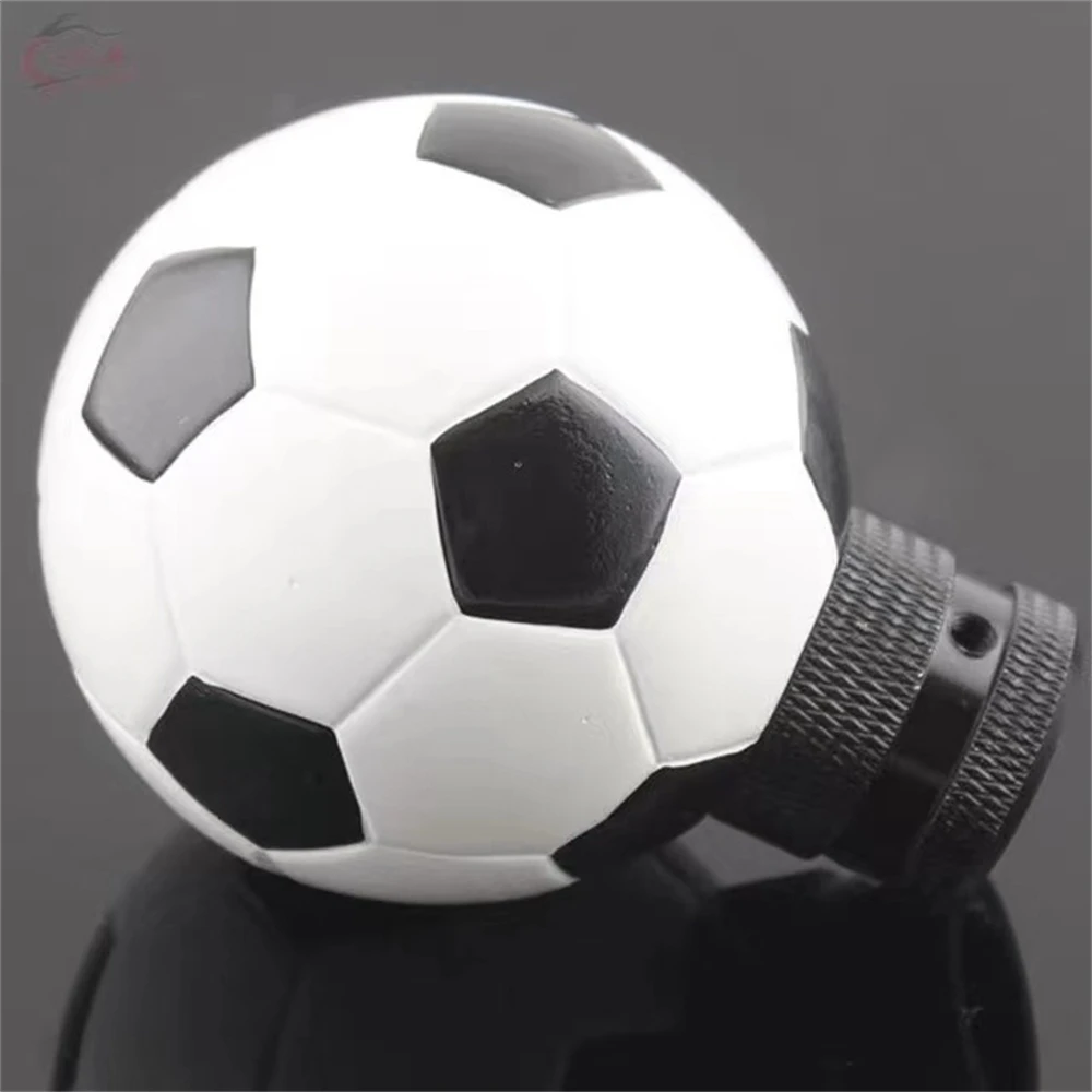 Universal Football Style Car MT AT Resin Manual Gear Shift Knob Gearshift Shifter Stick Lever Headball Pen ARM