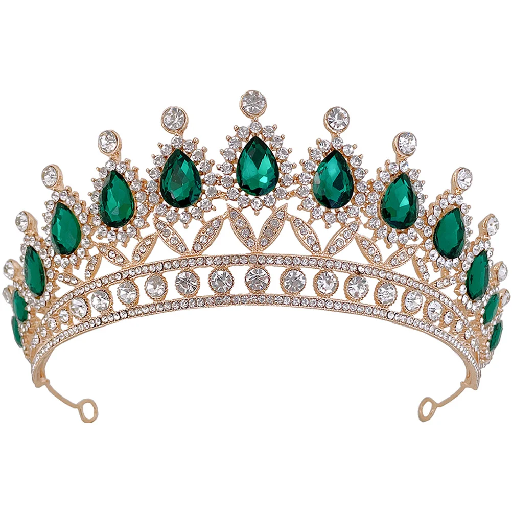 Тиара, головной убор, блестящая корона для свадьбы, дня рождения, аксессуар для волос для девочек и женщин, тиара, головной убор с тиарами