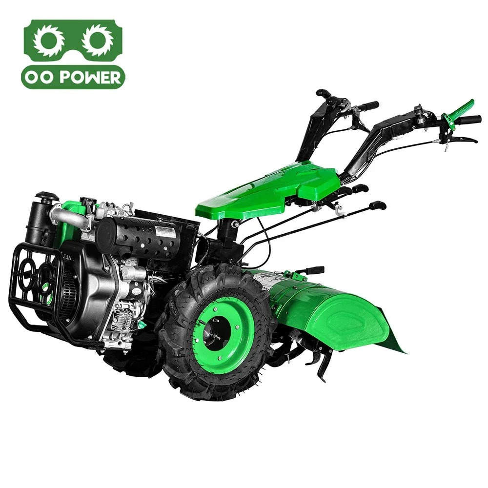 Small Plough Machine Subsoiler Engine Mini Power Tiller Rotary Cultivator Tractor