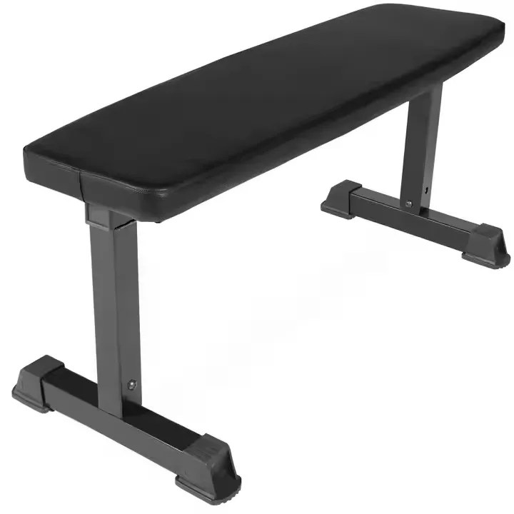 Equipo de gimnasio en casa de alta calidad, buen precio, banco plano y para abdominales para entrenamiento de fuerza, banco de prensa deportivo con pesas