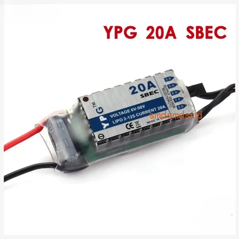 20A HV SBEC High Quality For RC model airplane No programming required High voltage input (2~12S lipoly)