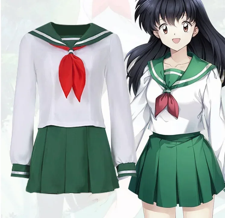 

Костюм для косплея по аниме «Иньюша»: Хигурши Кагоме в стиле JK