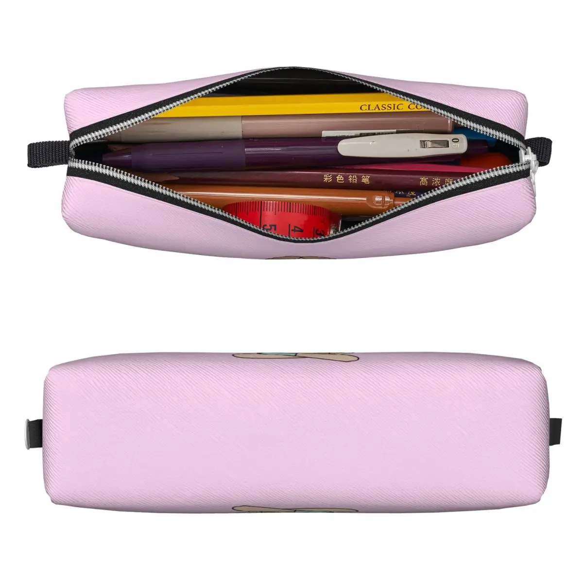 Enfermera En Apuros Nurse Pencil Cases Pencilcases Pen Holder for Student Big Capacity Bag School Supplies Zipper Stationery