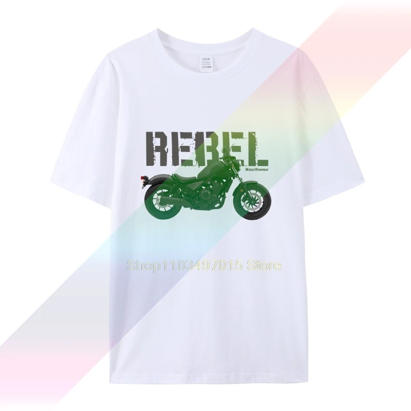 Rebellen 19 schwarz s Mode Vintage T-Shirt T-Shirts Motorräder Moto Ride Ordie Ridet olive