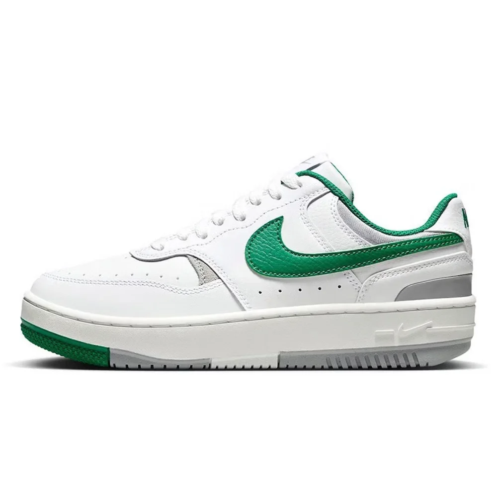 Nike Gamma Force Minimalist Comfortable Durable Premium Versatile Low-Top Sneakers Women's White/Green DX9176-106