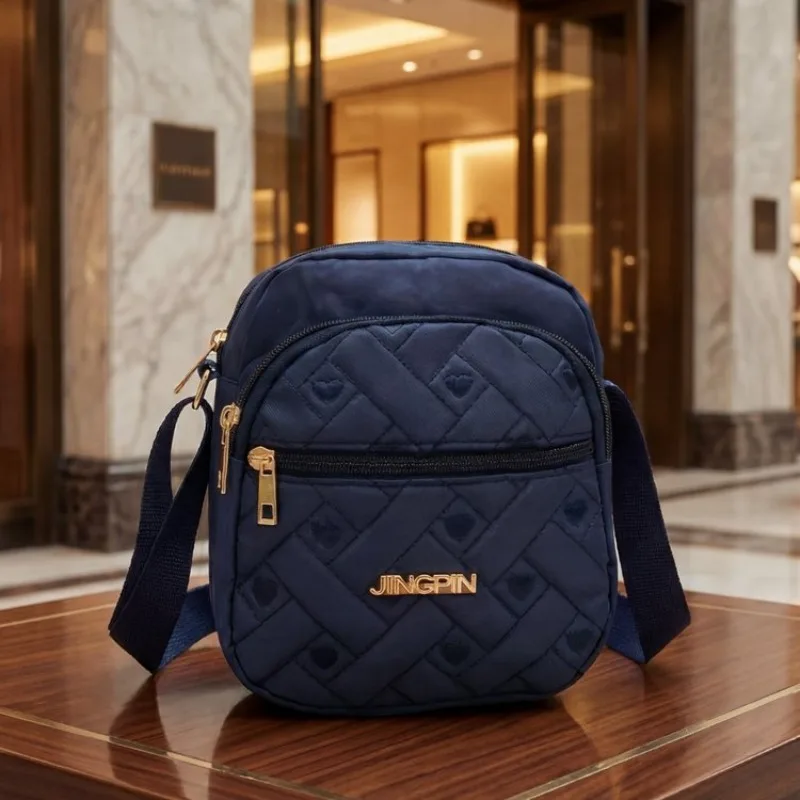 

Simple Fashionable Letter Logo Diaper Bag Casual Trendy Leather Crossbody Bag Large Capacity For Women Commuter