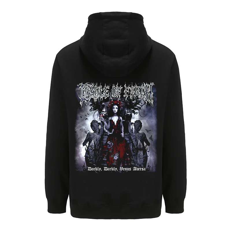 

Худи с принтом Cradle of Filth Heavy Metal, тонкий, из чистого хлопка, в молодежном стиле, на молнии, с обычными рукавами, хлопок/полиэстер