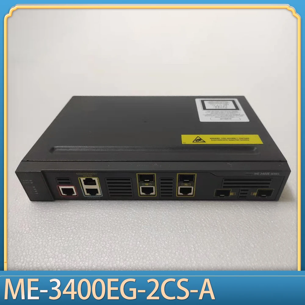 

Для 4-портового гигабитного промышленного настольного коммутатора Cisco ME-3400EG-2CS-A