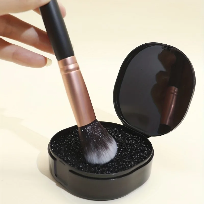 2pcs Makeup Brushes &Tools - Quick-Dry, Waterless, Soap-Free, Color-Changing Magic for Seamless Eyeshadow Application