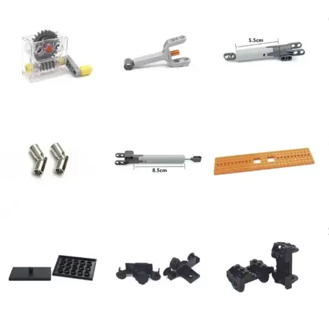 एमओसी पावर ग्रुप मोटर बिल्डिंग ब्लॉक मोटर 9686 ईवी3 इलेक्ट्रिक प्रोग्राम्ड इंजन रिमोट कंट्रोल 10 best sales लेगो इंजन - №2