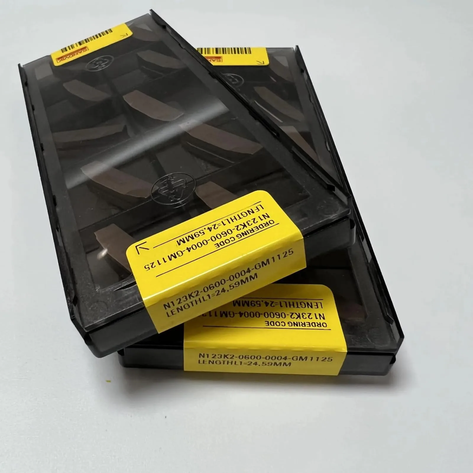 

Original SANDVIK / N123K2-0600-0001-GM 1125 / Hard alloy CNC Blade 10 Pcs