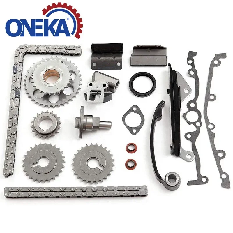 ONEKA Auto Engine Parts 13028-53Y00 13070-53Y13 13085-0M300 Tensioner Pulley VVT Sprocket VVT Timing Chain Kit for  VW