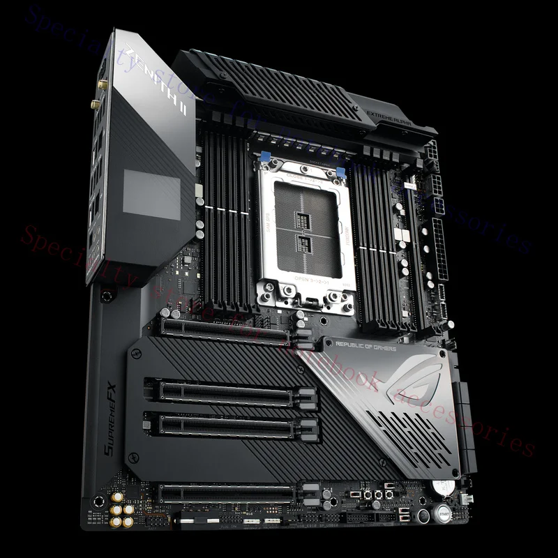 For ASUS ROG ZENITH II EXTREME ALPHA motherboard sTRX4 DDR4 256G E-ATX Tested ok