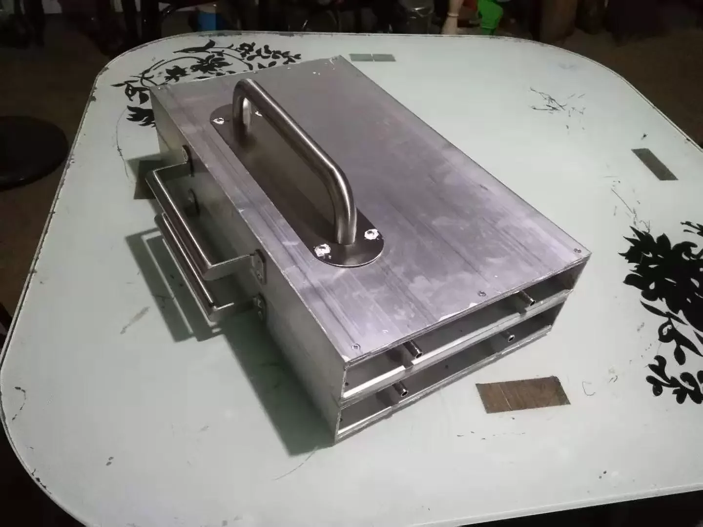 Aluminum Alloy Water Cooling Heat Sink Plate for Beekeeping Machine, Non-Cement Mold