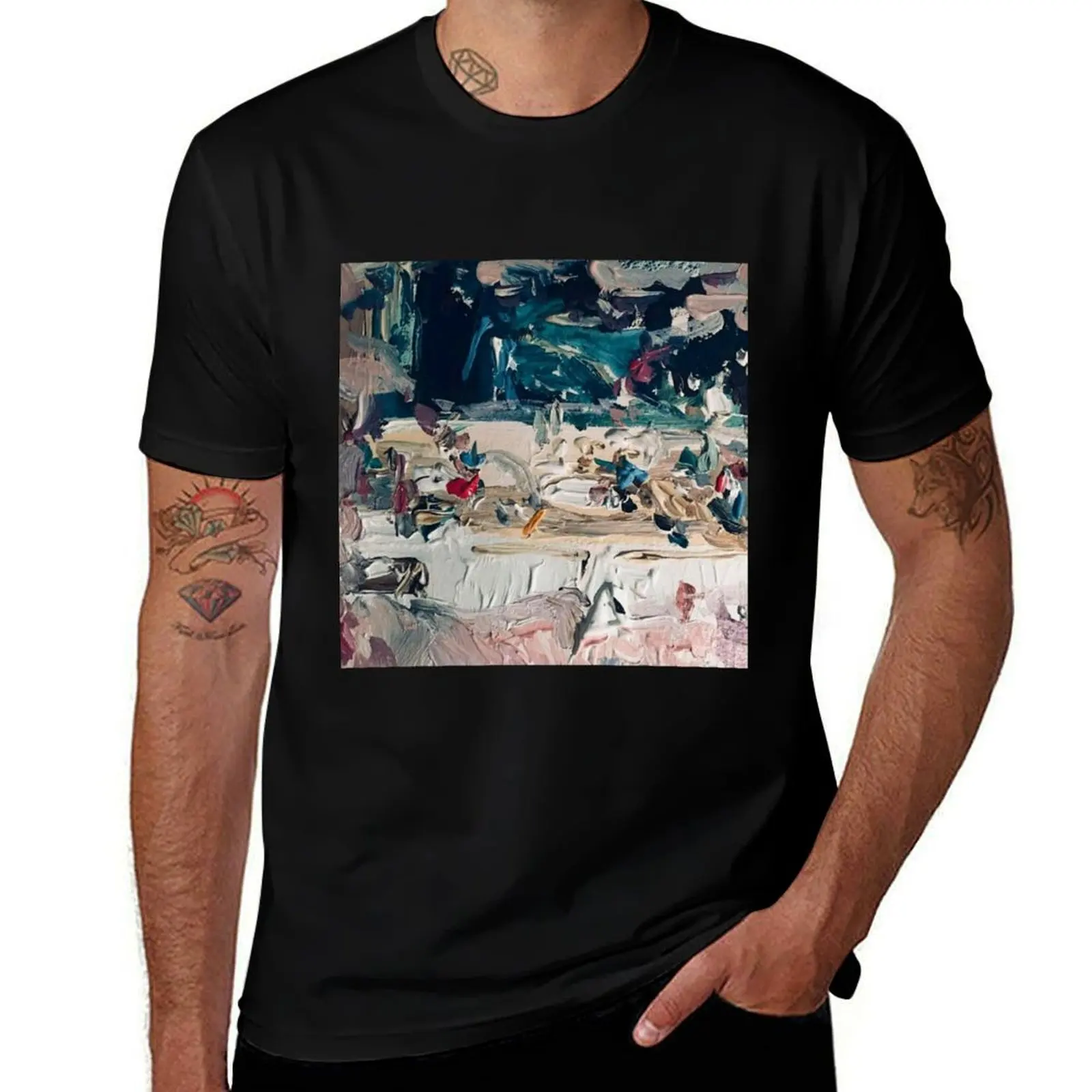 DAYTONA - Pusha-T, Kanye West T-Shirt Basic Short Sleeve for Men T-Shirt
