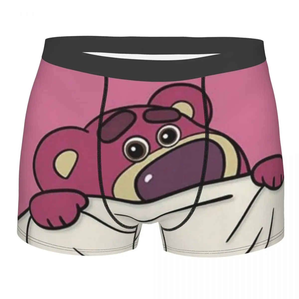 

Custom Male Fashion Lotso Huggin Bear Anime Underwear Boxer Briefs Breathable Shorts Panties Underpants
